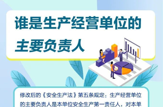 安全生产月丨应急管理部已明确：“企业主要负责人”到底是指谁？