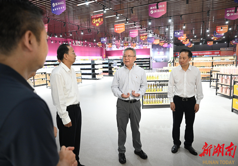沈晓明在郴州调研：以高水平开放推动高质量发展