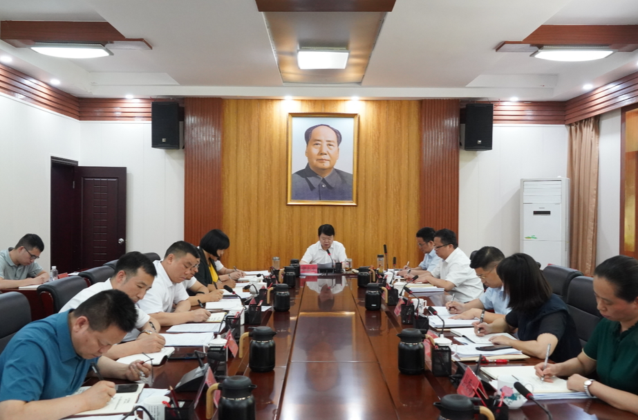梁志平专题调度芷江县政府性投资工程项目专项整治、固定资产投资项目入库和企业入统工作
