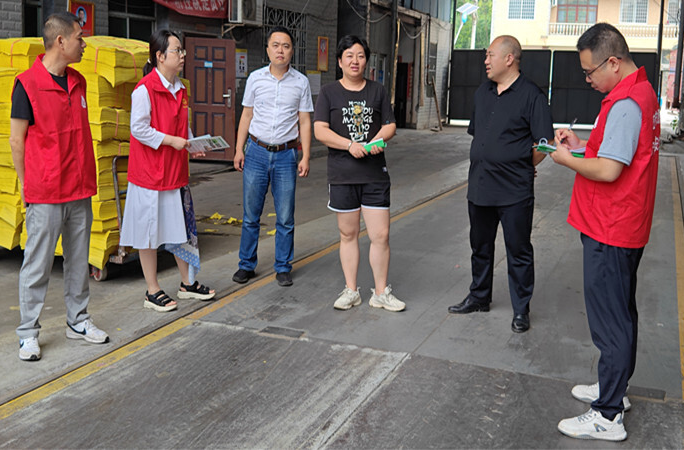 打好安全生产翻身仗丨岩桥镇：开展安全生产进企业行动
