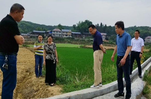 市财政涉农综合服务中心来芷开展“2022年度省级美丽乡村项目”勘查工作