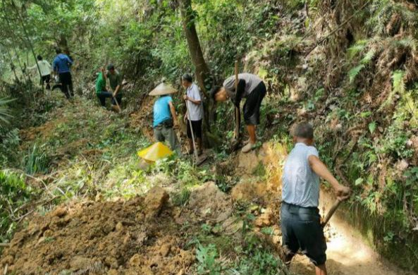 罗旧镇青鹤溪村：激发群众内生力量  修“水动脉”圆增收梦