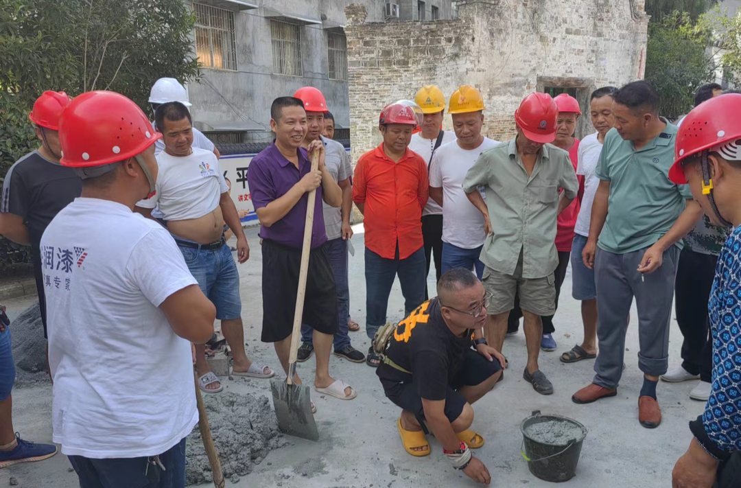 打好安全生产翻身仗丨冷水溪乡举办农村建筑工匠培训 砌好农村建房“安全墙”