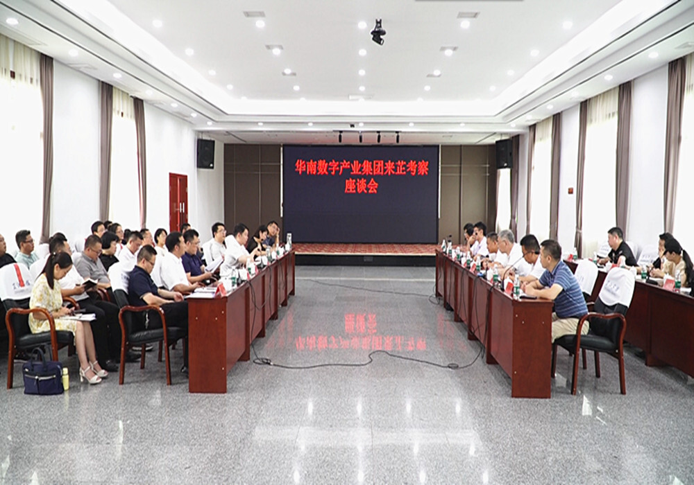 华南数字产业集团来芷考察