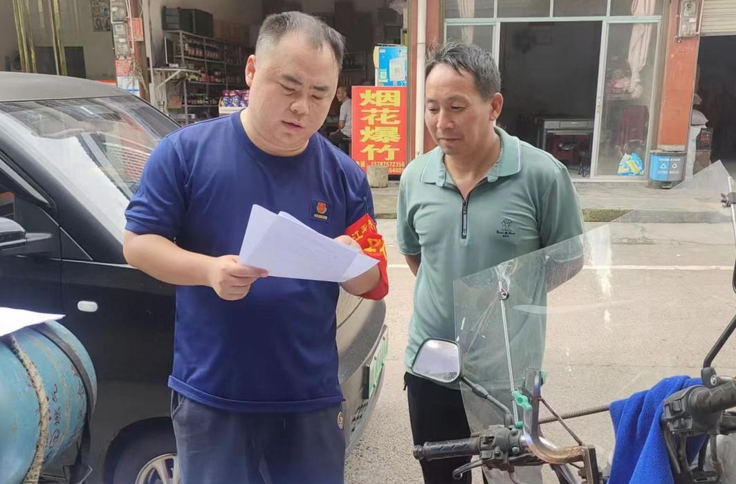 打好安全生产翻身仗丨罗卜田乡开展燃气百日整治“回头看”行动