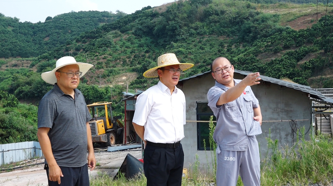 梁元和调研产业链项目建设