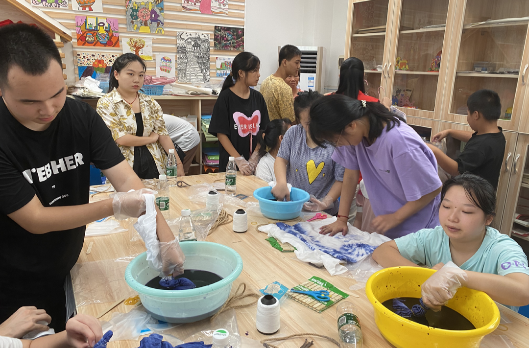 芷江特校：扎染进校园，非遗润我心