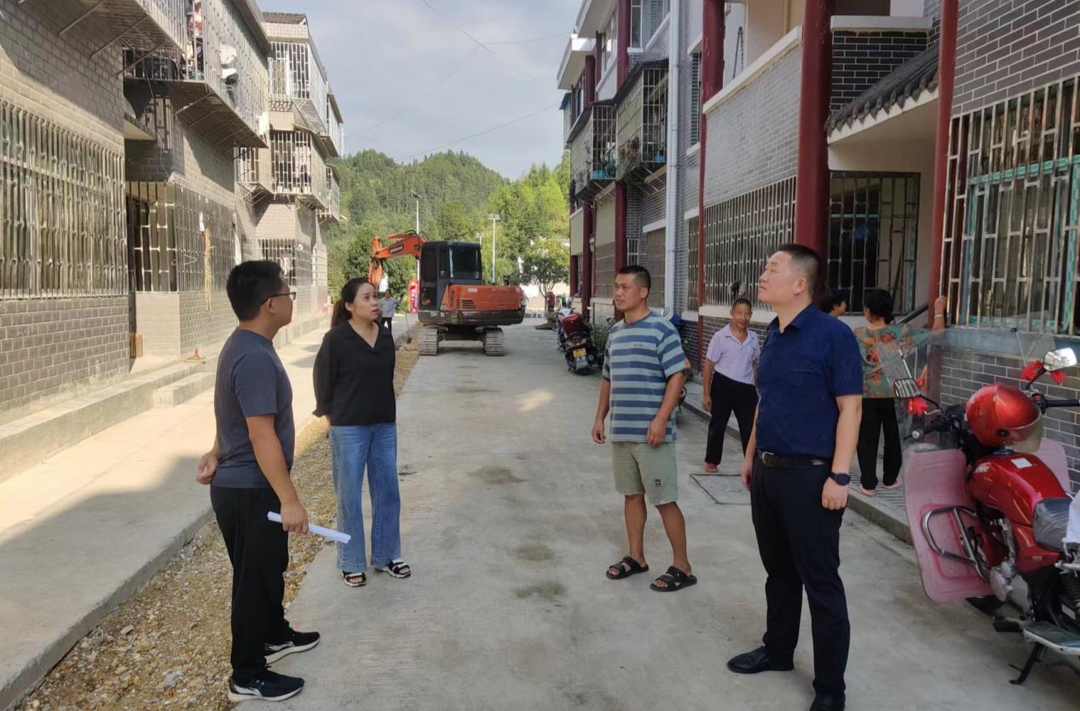 碧涌镇组织开展易地搬迁安置区住房质量安全问题排查