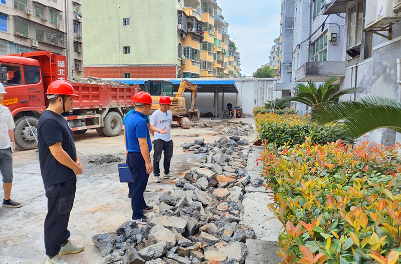 打好安全生产翻身仗丨县住建局开展2023年老旧小区改造项目安全生产检查