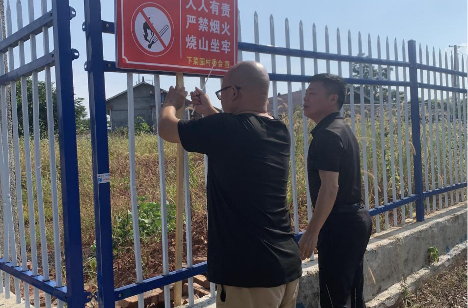 芷江镇：“三个到位”打好森林防灭火“主动仗”