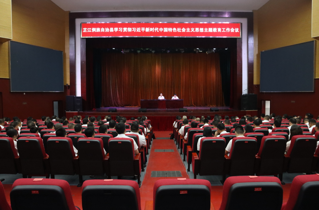 芷江学习贯彻习近平新时代中国特色社会主义思想主题教育工作会议召开