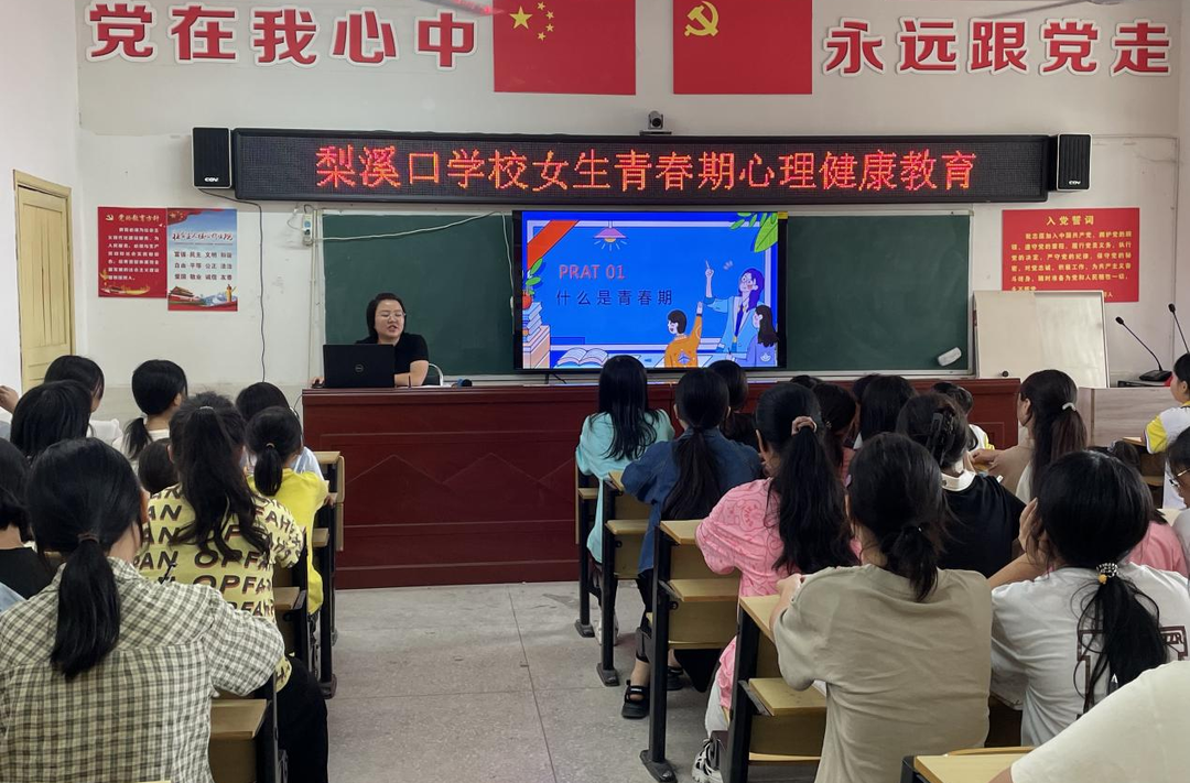 梨溪口学校：开展教育讲座 防性侵护安全