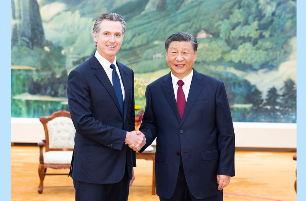 习近平主席会见美国加州州长，谈到这三个关键词