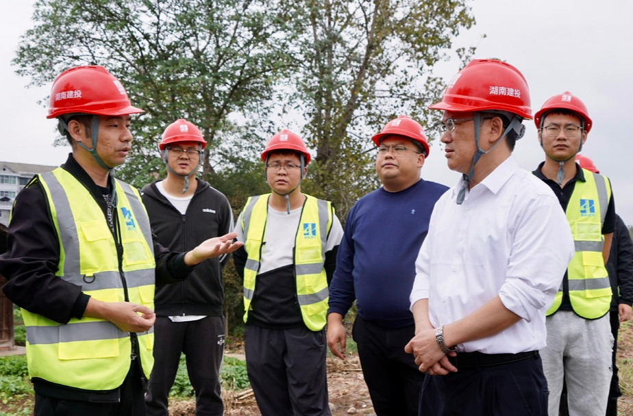 梁元和调研芷江县城污水处理提质增效工作