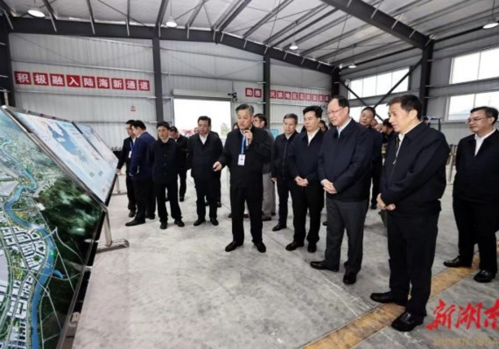 毛伟明：持续用力加快怀化国际陆港高质量建设