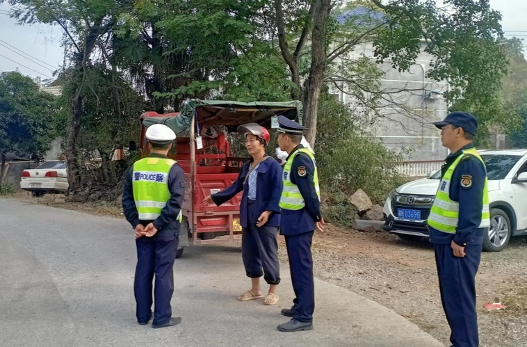 打好安全生产翻身仗丨岩桥镇开展道路交通事故预防“冬季攻势”行动