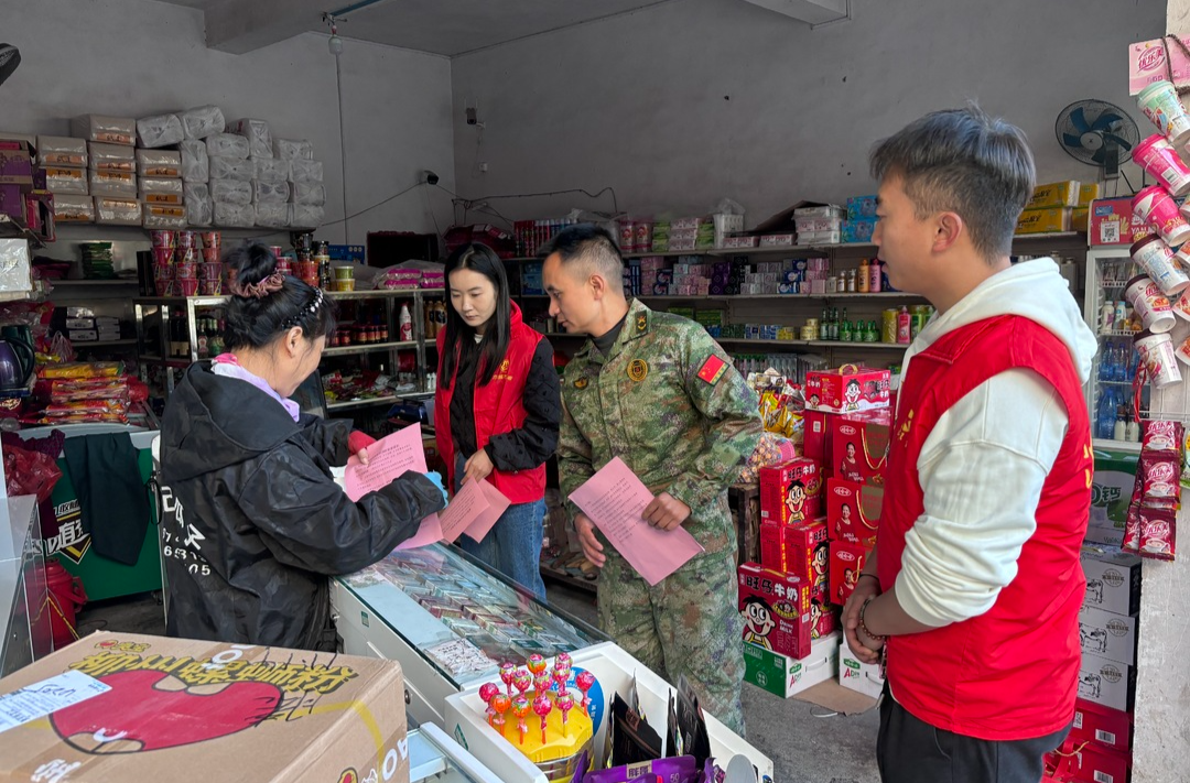 梨溪口乡：消防宣传进农村 防火知识入人心