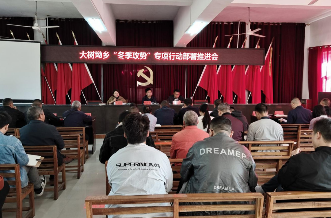 打好安全生产翻身仗丨大树坳乡：深入推进“冬季攻势”，筑牢交通安全防线