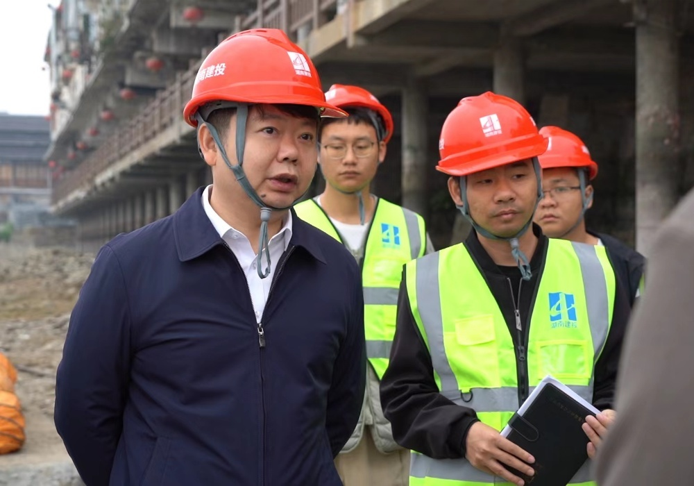 梁志平调研重点项目建设工作