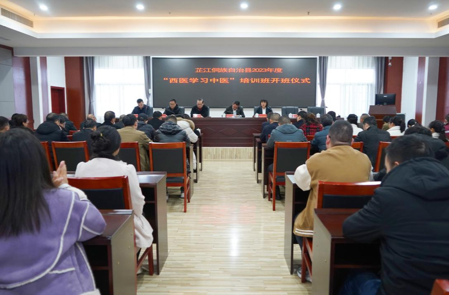 芷江举行“西医学习中医”培训班