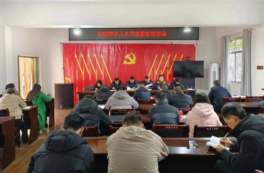 牛牯坪乡组织人大代表开展履职培训会