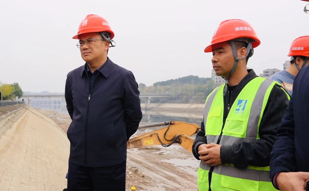 梁元和督导城区污水处理提质增效工作