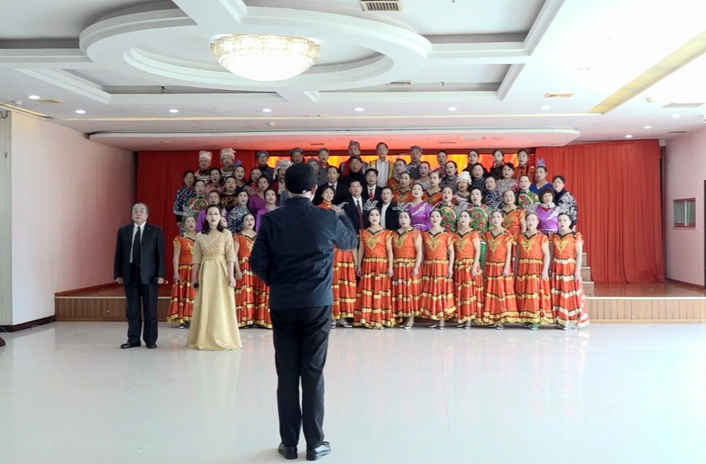 芷江老科协老健协歌舞兴趣分会举行2023年度“文化进社区 助力乡村振兴”文艺活动