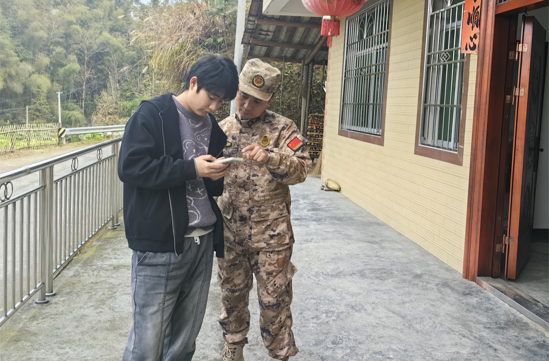 梨溪口乡：征兵宣传进家门 点燃青年军营梦