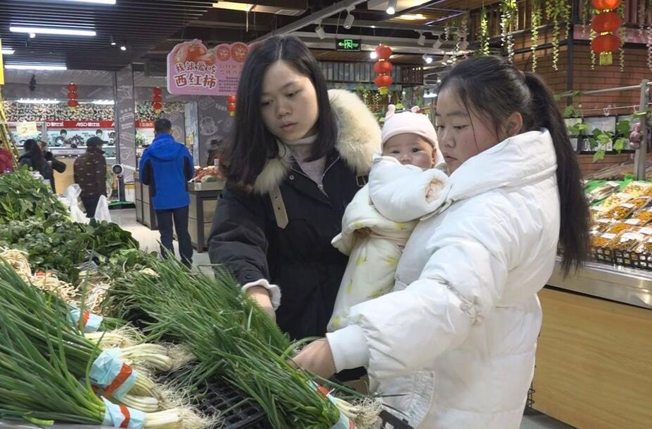 低温雨雪天气来临 我县生活物资充足 物价稳定