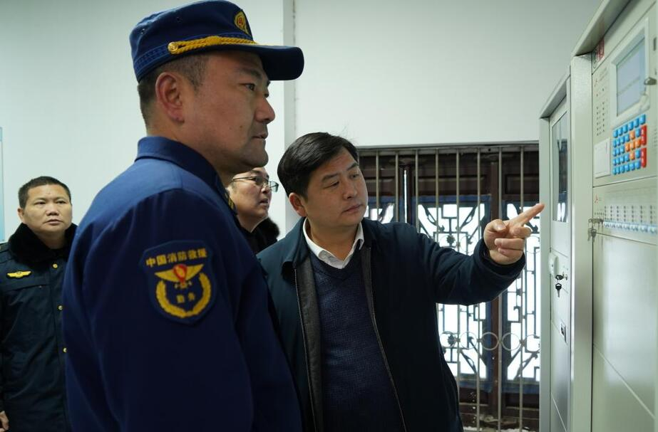 杨华军带队开展春节前文化市场安全生产专项检查