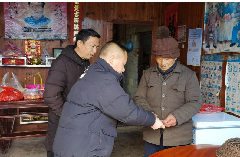 冷水溪乡：新春慰问送温暖，浓浓关怀暖人心