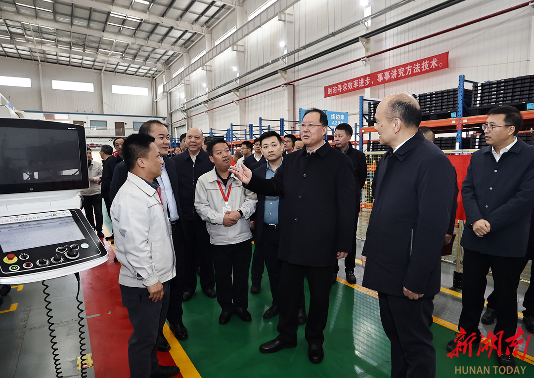 毛伟明在衡阳调研企业复工复产：三湘春来早 企业复工忙