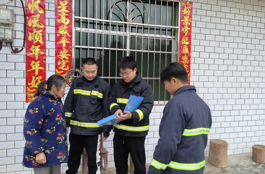 碧涌镇持续开展“敲门行动” 提醒安全防护