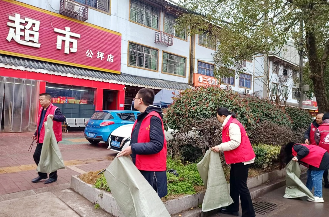公坪镇：弘扬雷锋精神 三月春风暖人心