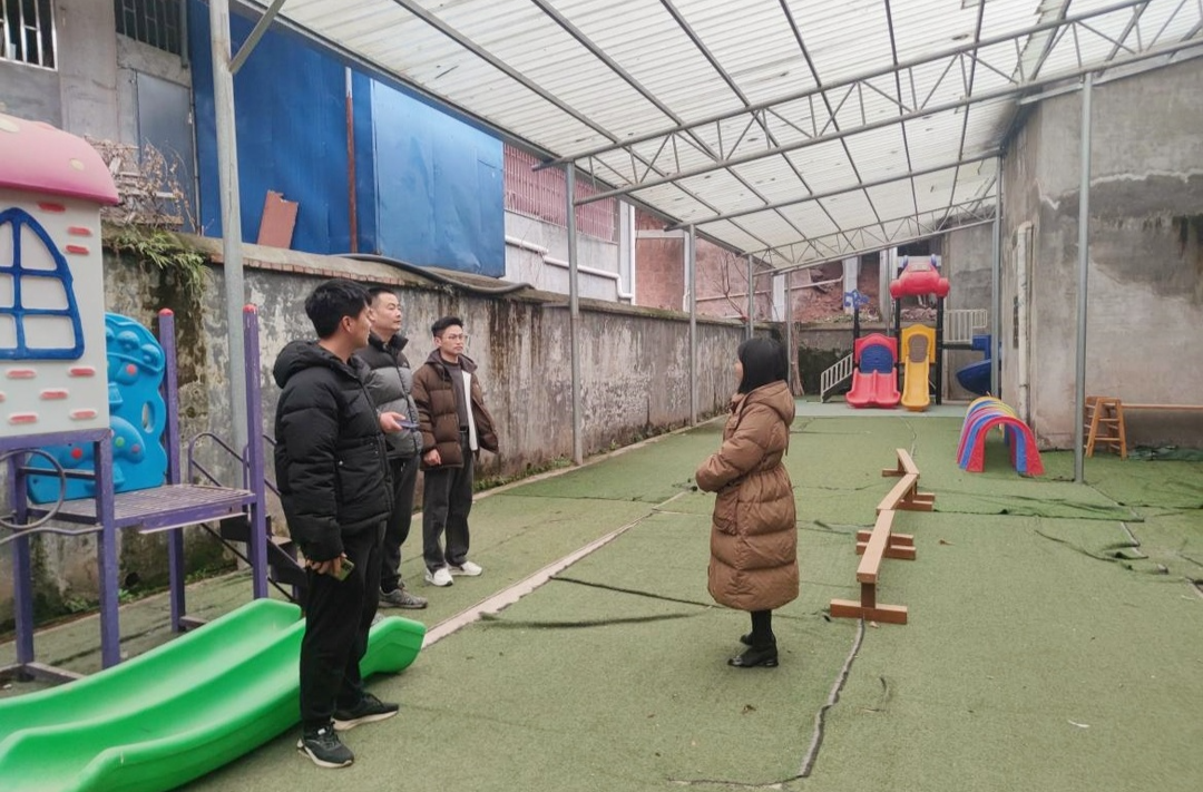 禾梨坳乡开展春季开学安全隐患大检查