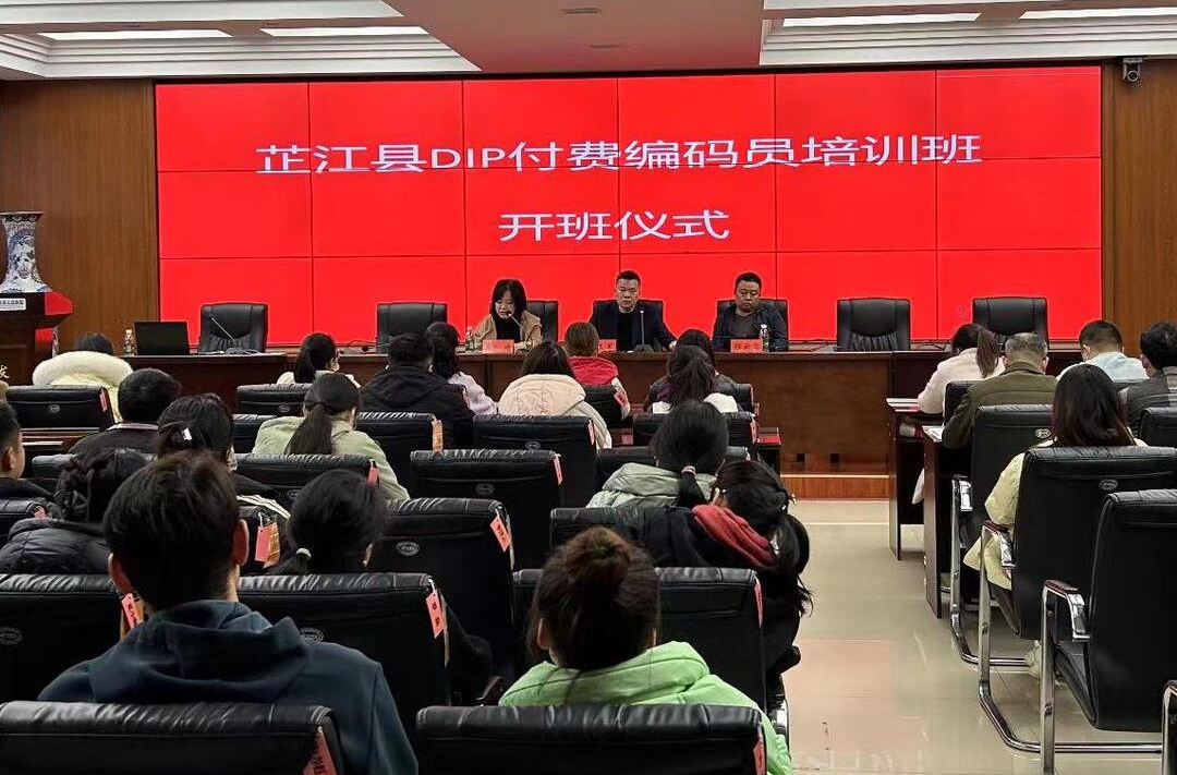 芷江卫健局开展DIP编码员培训 助推医院高质量发展和精细化管理