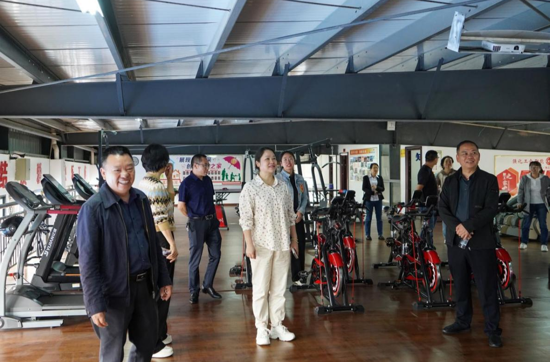 市总工会来芷调研产业园区职工之家建设工作