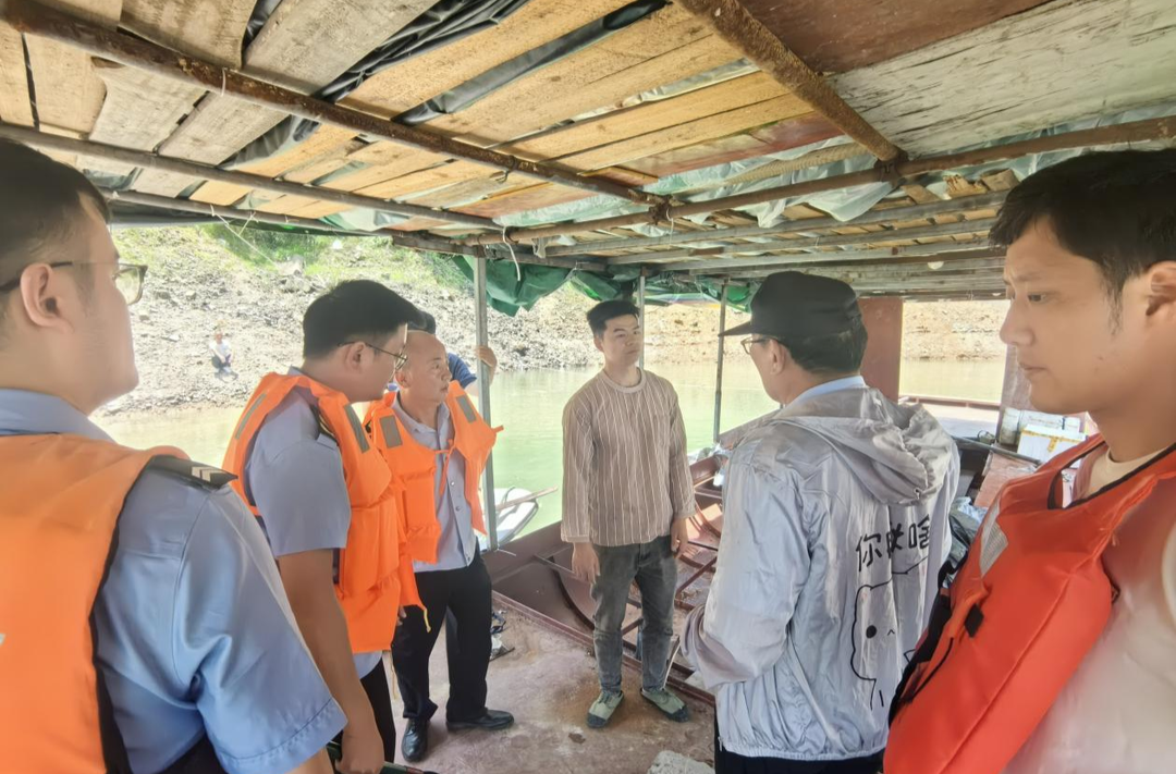 湘黔四县联合开展清江河流域跨界水域退捕禁捕行动