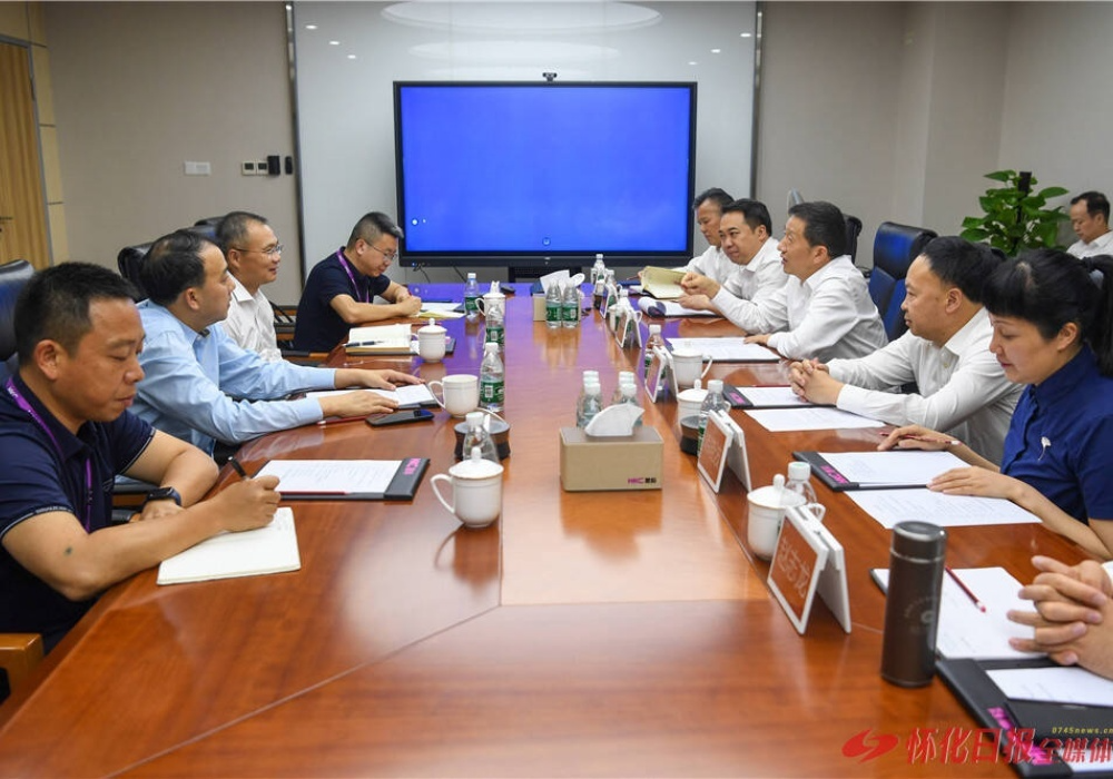 许忠建带队在深圳开展招商活动