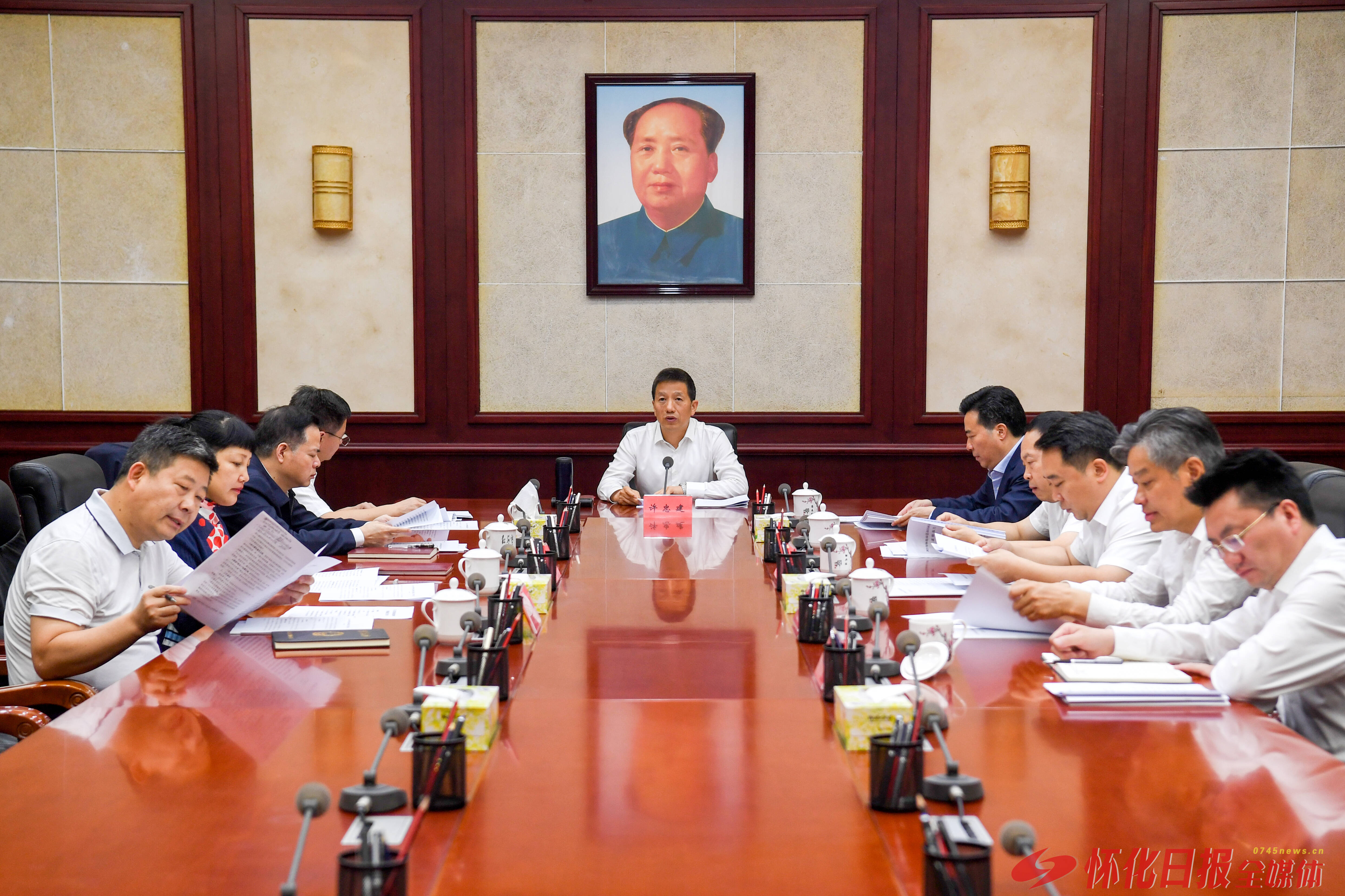 许忠建主持召开2024年市林长会议