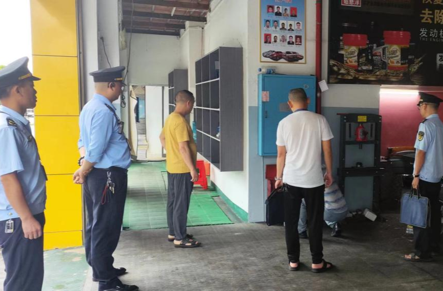 芷江交通运输局开展维修行业安全生产检查