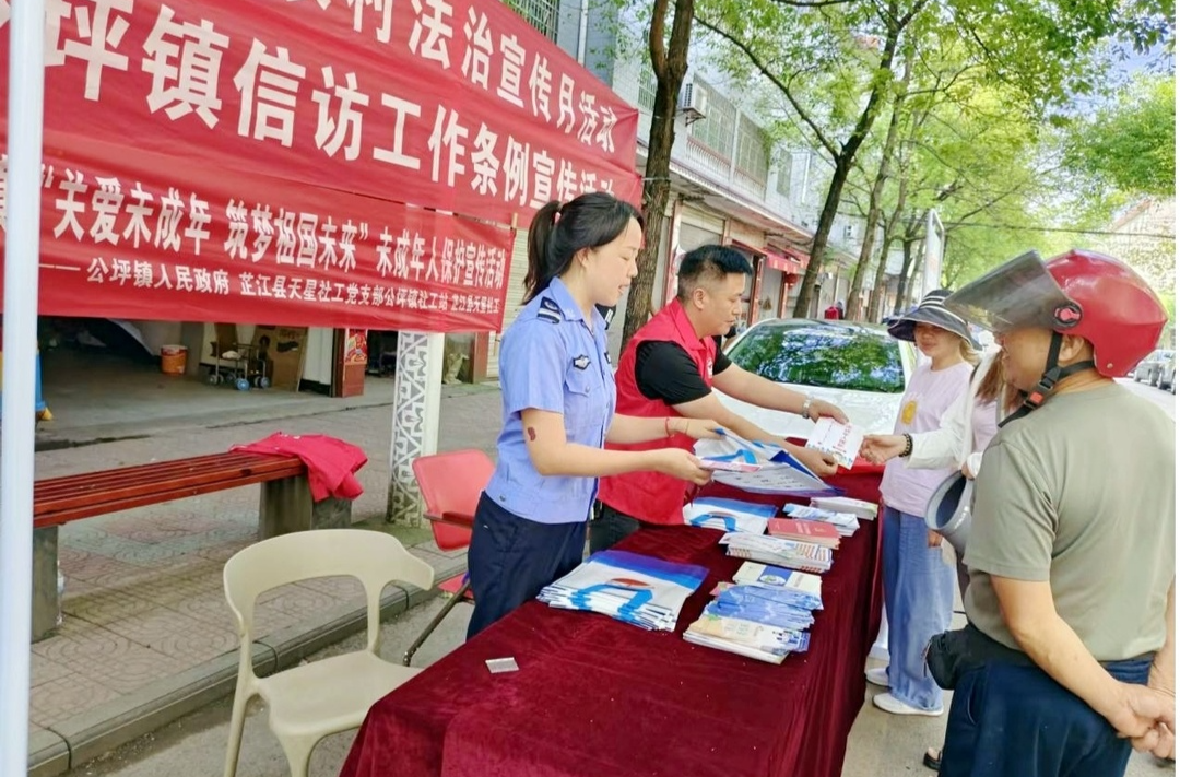 公坪镇：“未”你成长，保驾护航