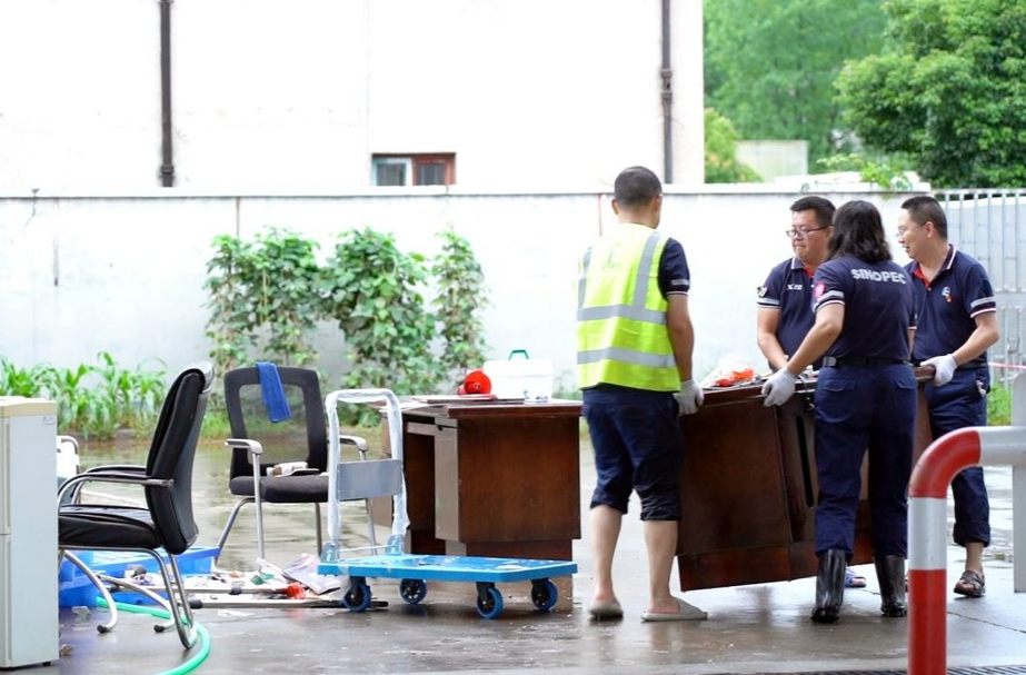 洪峰过境 企业积极应对迅速恢复正常生产