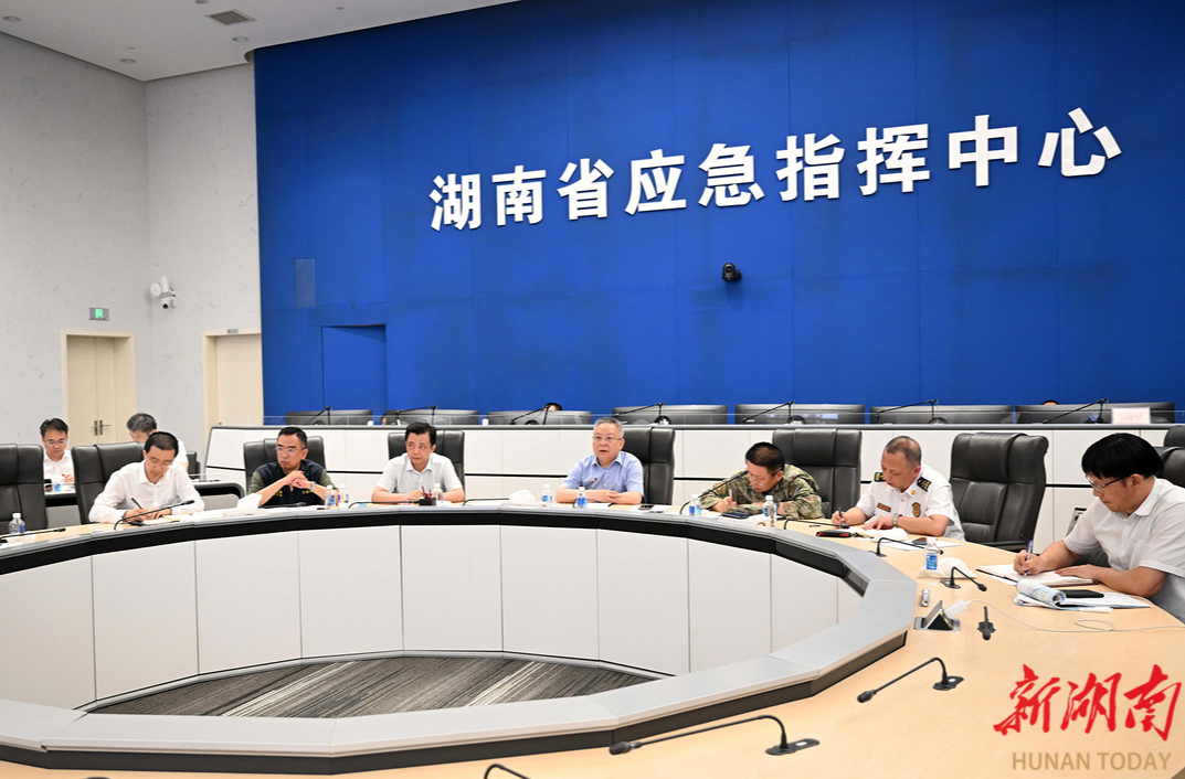 沈晓明：坚持人民至上生命至上 确保打赢防汛抗洪抢险救灾这场硬仗