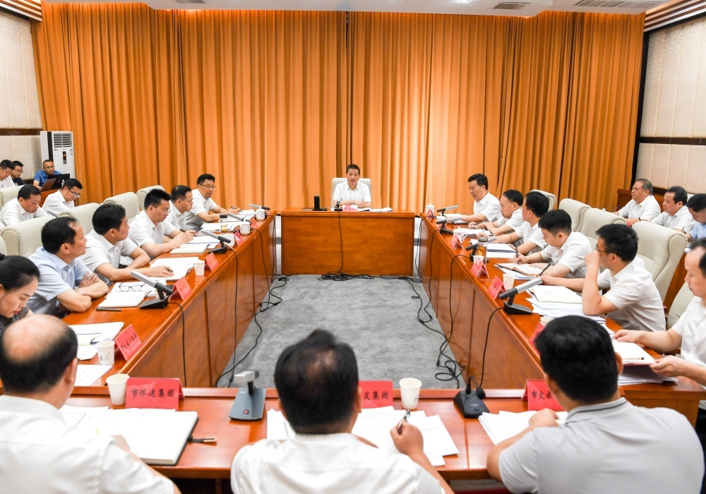 许忠建专题调度第五届湖南旅发大会重点项目
