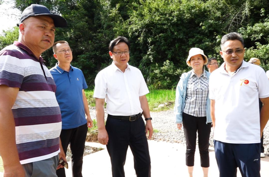 省农业灾后恢复生产指导组到芷江调研农作物受灾情况