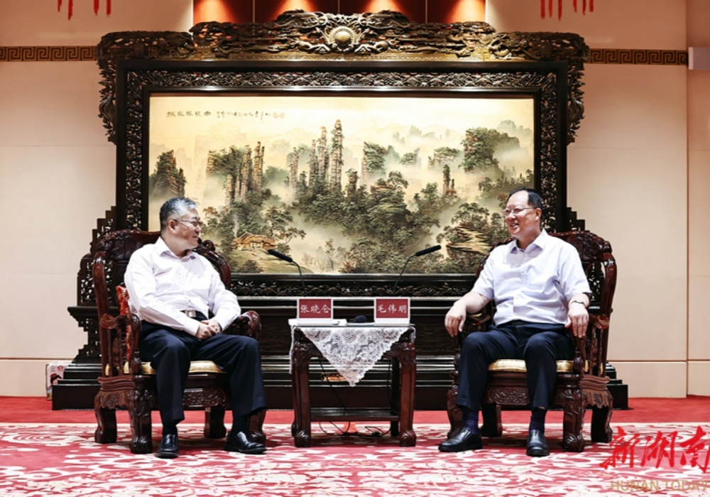 省政府与国机集团举行工作会谈 毛伟明张晓仑出席