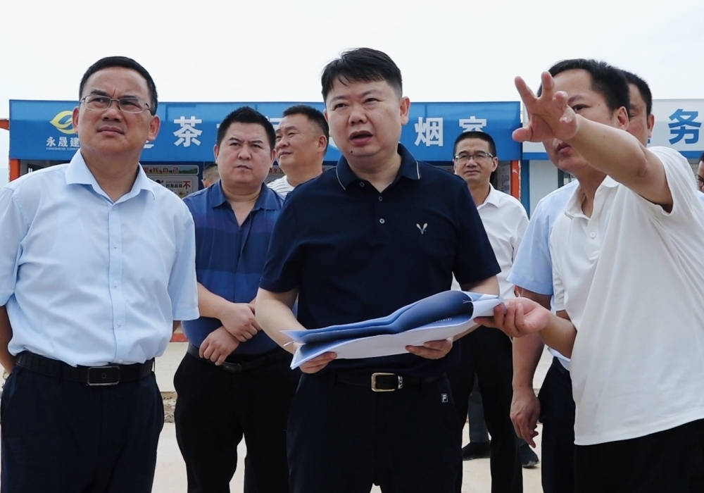 梁志平专题调研怀化市“双十大”芷江乔氏“明山石”产业建设项目