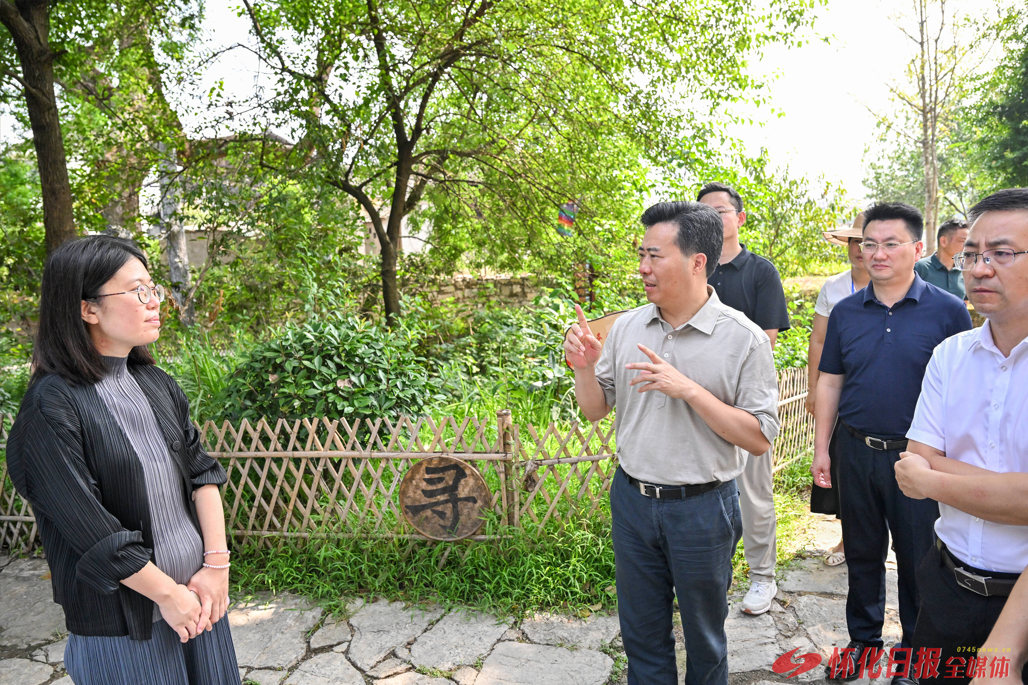 黎春秋在中方县调研第五届省旅发大会观摩项目筹备工作