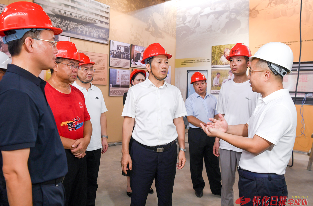 许忠建在洪江市调研第三届怀化市旅发大会筹备工作